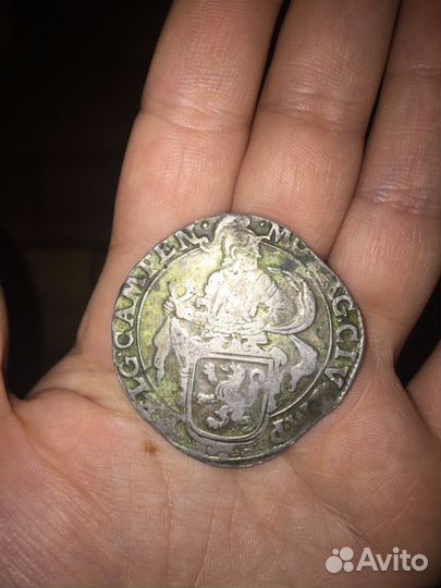 Монета талер 1667