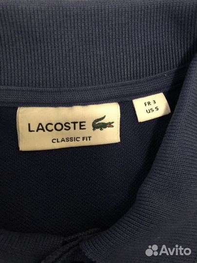 Lacoste polo с длинным рукавом