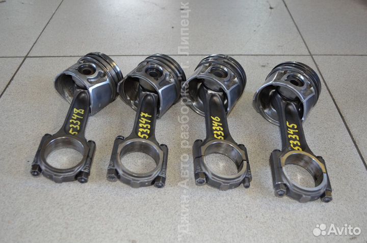 Шатун поршень 2.0 qxba дизель Mondeo 4 s-max