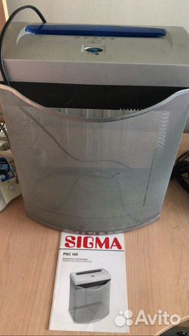 Прибор для уничтожения документов sigma PSC 100