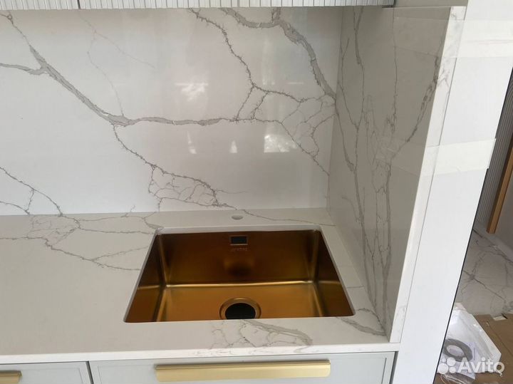 Интегрированные столешницы из искусственного камня