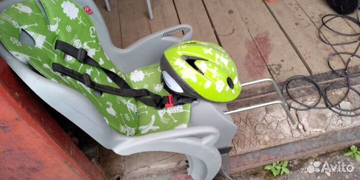 Детское велокресло hamax kiss до 22 кг новое в упа