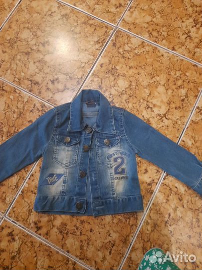 Джинсовый пиджак на девочку