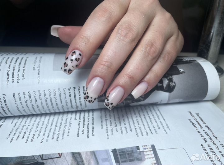 Маникюр гель лак