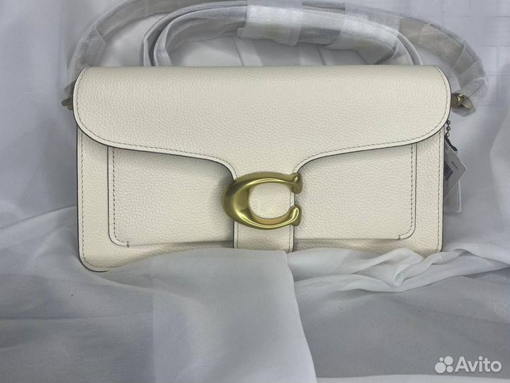 Coach Tabby Shoulder Bag 26 - Brass/Chalk