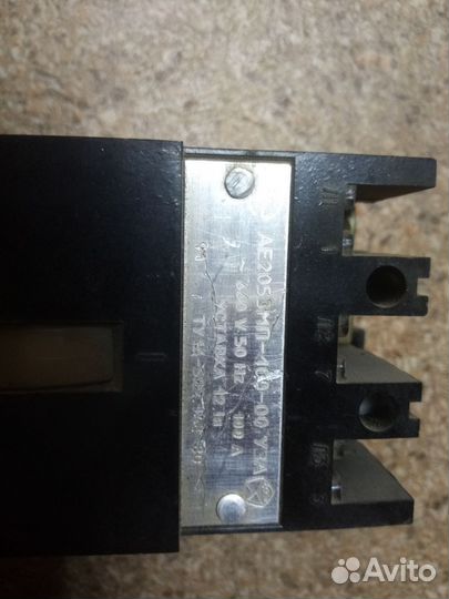 Автоматический выключатель СССР 100а