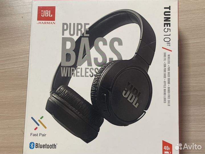 Беспроводные наушники jbl tune 510bt