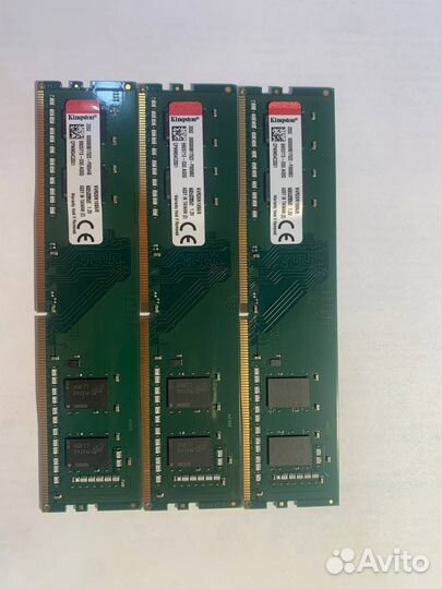 Оперативная память DDR4 Kingston 8 гб