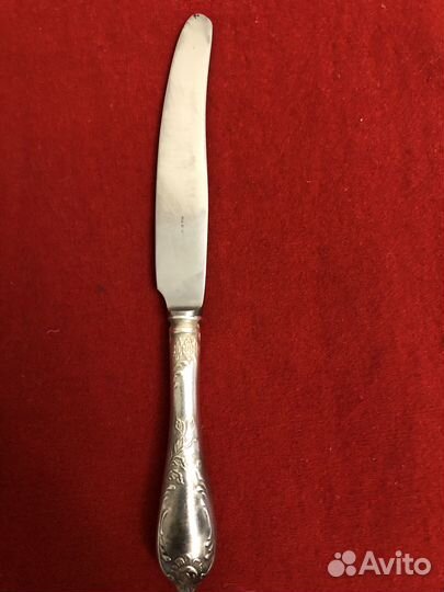 Нож мельхиоровый столовый 