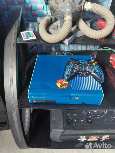 Xbox 360 blue edition freeboot 1000 gb