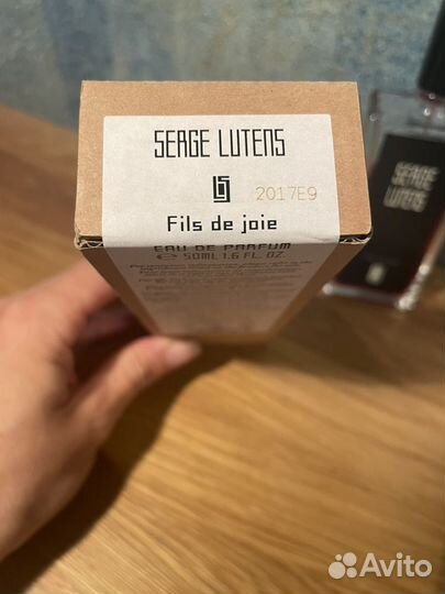 Serge Lutens Fils de Joie оригинал