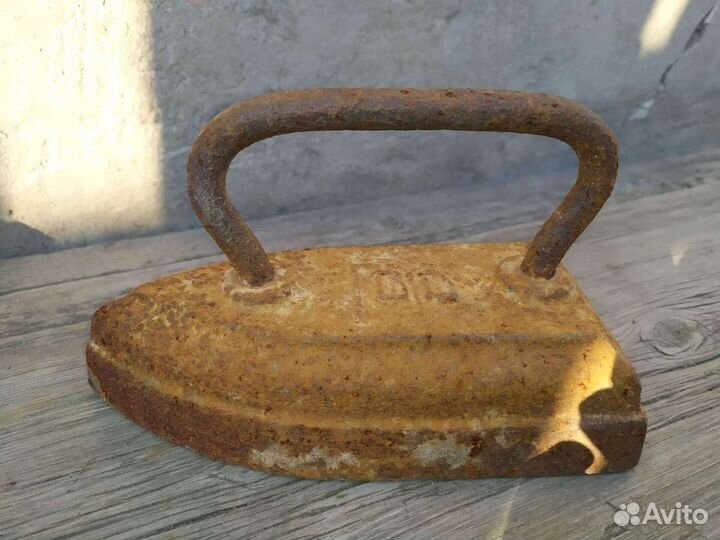 Утюг чугунный СССР