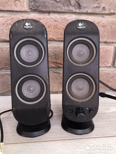 Колонки logitech + сабвуфер