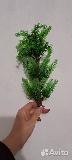 Веточка ели, пластик