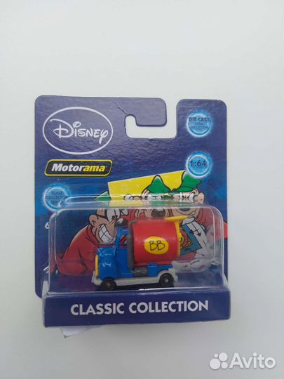 Машинки Disney motorama 1:64