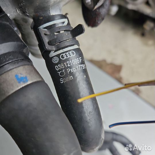 Фланец системы охлаждения 1.9 tdi AWX