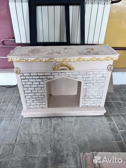 Декоративный камин бу из пеноплекса