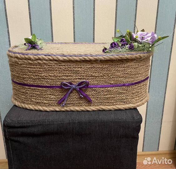 Корзина для хранения с крышкой