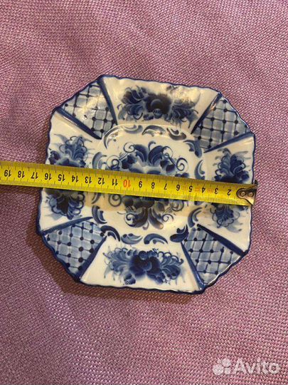 Фарфоровая посуда гжель