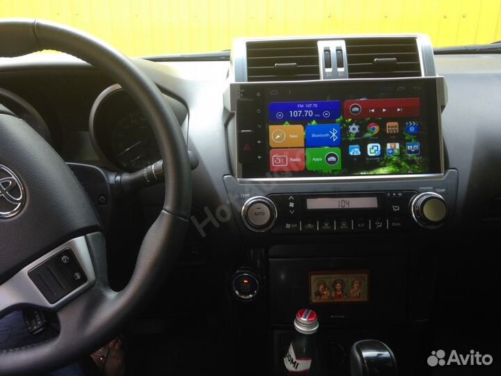 Магнитола для Toyota Prado 150 2014+ с установкой