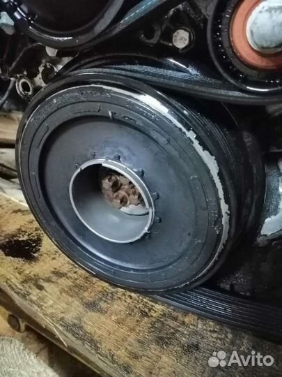 Шкив коленвала демфер N47D20 BMW E60 E90 Бмв