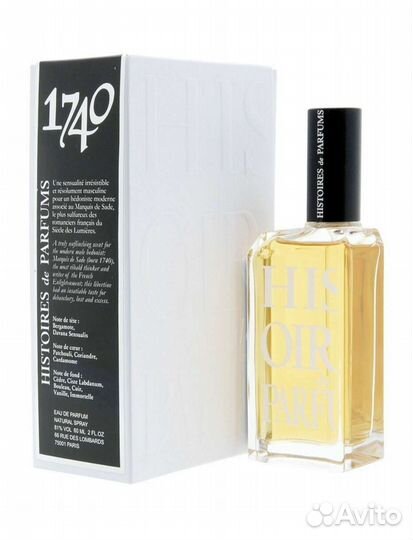 Туалетная вода 1740 Histoires de Parfums