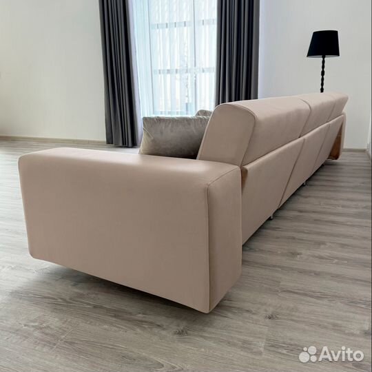 Большой угловой диван раскладной Аурис