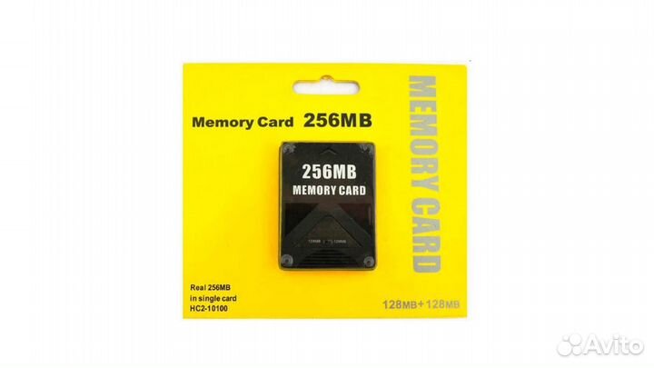 Карта памяти PS2 256Mb Новая
