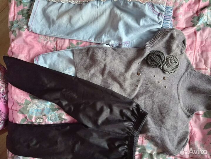 Вещи пакетом на девочку 4 5 лет