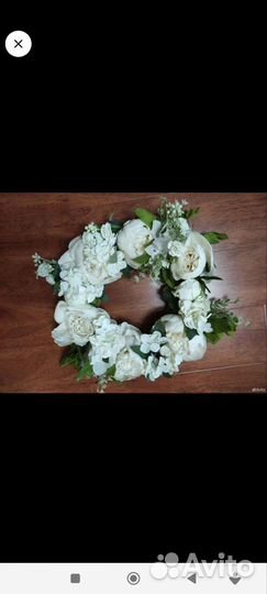 Венок декоративный