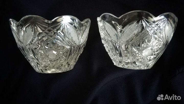 Фамильный хрусталь. (Посуда, салатницы)