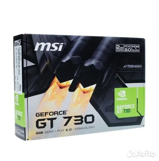 Видеокарта MSI GeForce GT 730 2048Mb, #377427
