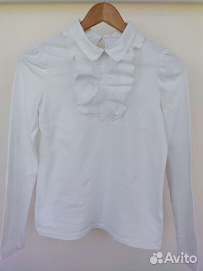 Нарядная школьная блузка 158