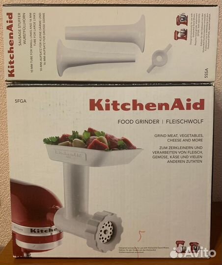 Насадка-мясорубка KitchenAid 5FGA, 5SSA