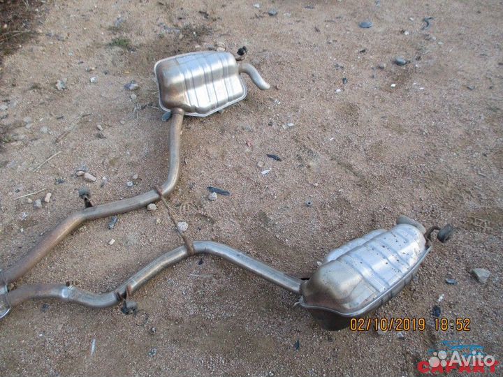 Глушитель mercedes E-class w211 112