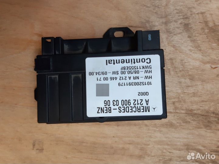 Блок насоса Mercedes Benz W212