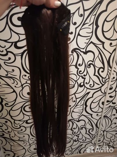 Искусственный шиньон новый