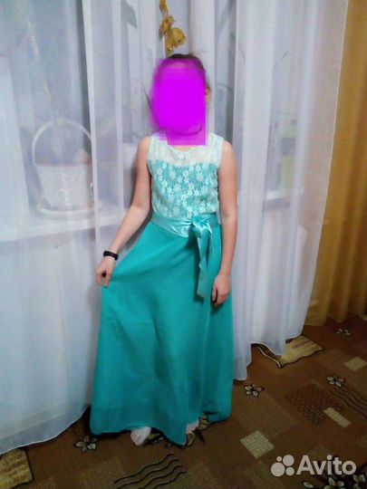 Вечернее платье в пол