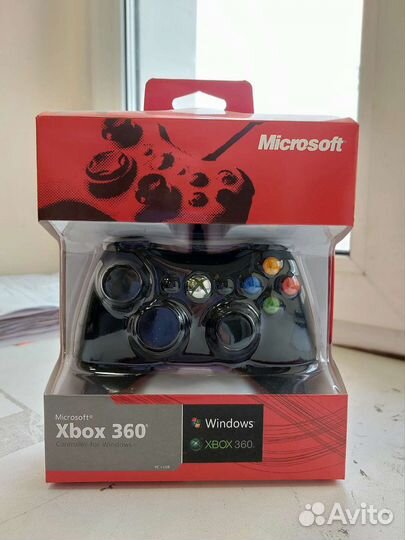 Джойстик Xbox 360 черный