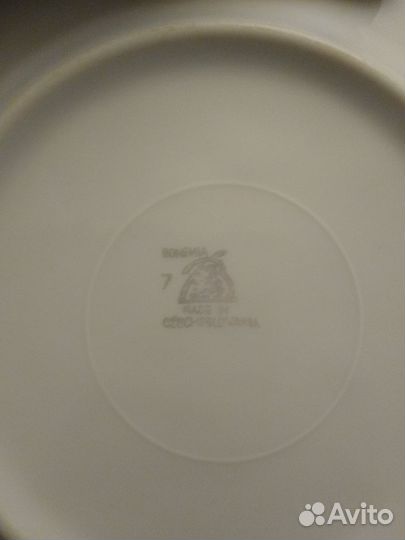 Чешский обеденный сервиз