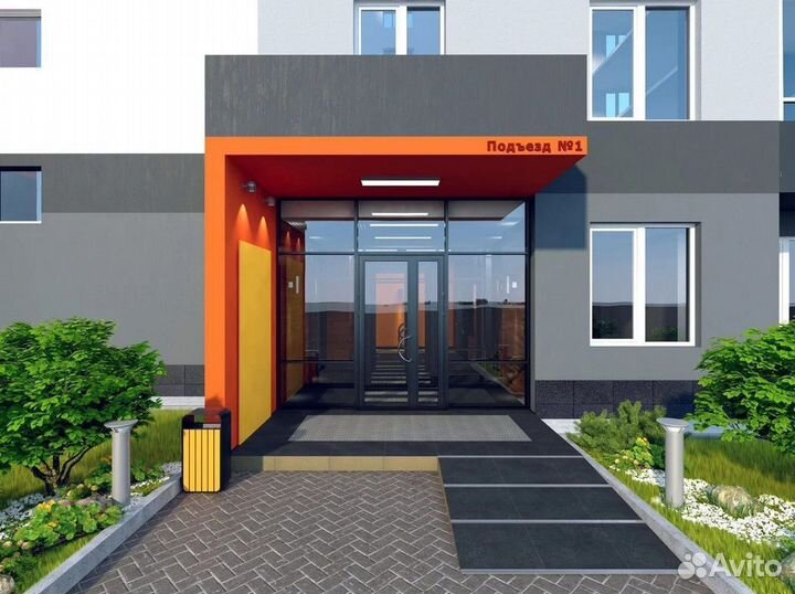 Алюминиевые двери новые