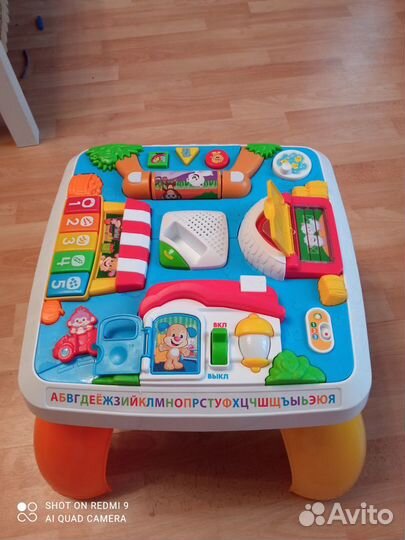 Детский развивающий столик Fisher Price