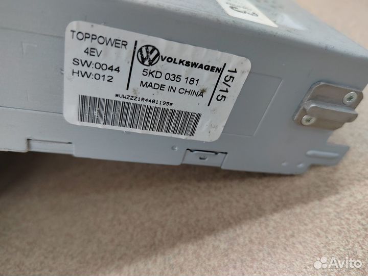 Магнитола VW Jetta 6 5KD035181