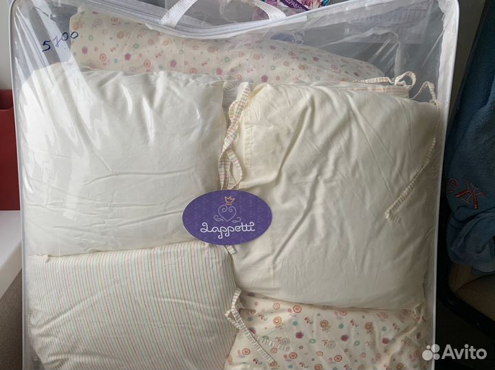 Комплект постельного комплекта Lappetti в кроватку