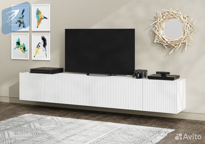 Тумба под тв Сканди с опорами