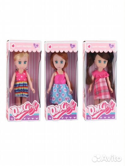 Кукла 16,5см. в ассорт., кор