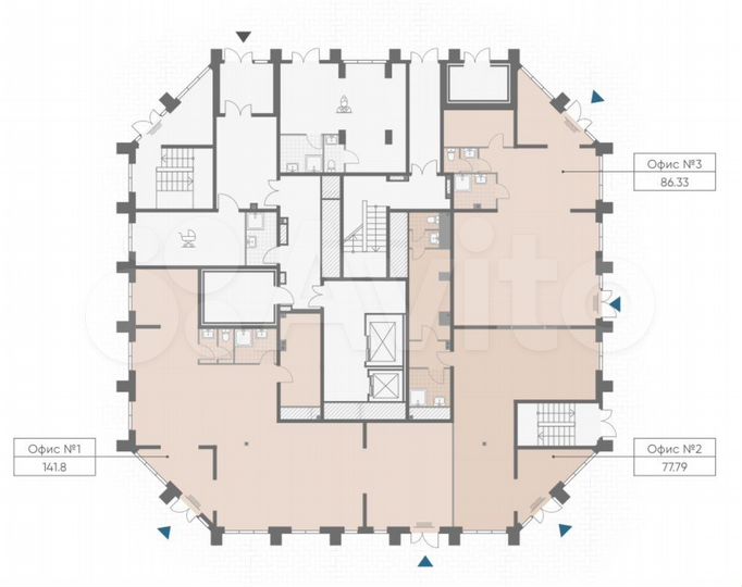 Помещение в ЖК Морская набережная, видовое 141,8 м