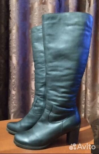 Сапоги зимние. Натуральный мех и кожа. 37