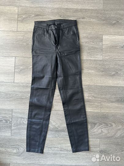 Брюки calzedonia кожаные