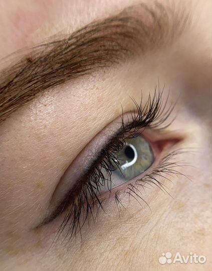 Перманентный макияж татуаж бровей